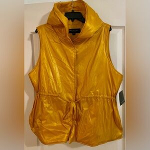 Gold Yellow Vest by Marc New York XL Women’s NWT